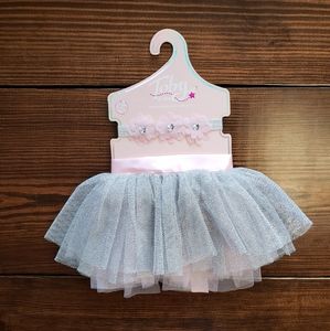NWT tutu and headband photo prop